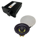 Stereoset met plafondspeakers klein