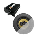 Stereoset met plafondspeakers groot